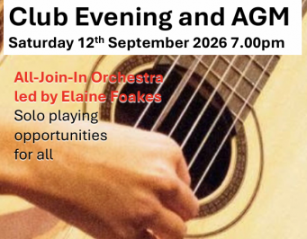 AGM and Club Evening 2026